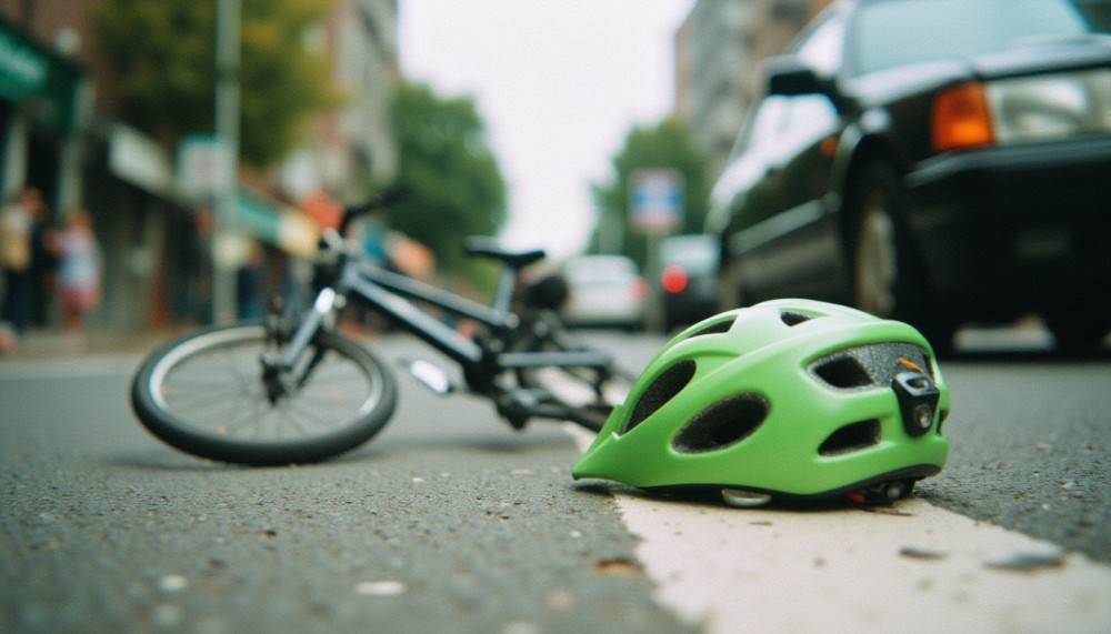 13-latka ranna w wypadku rowerowym na ul. Grunwaldzkiej trafiła do szpitala