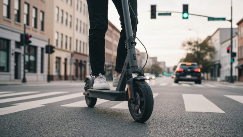 Burza i wypadek w Świnoujściu: Motocyklista roztrzaskał się o Peugeota przy stacji Shell