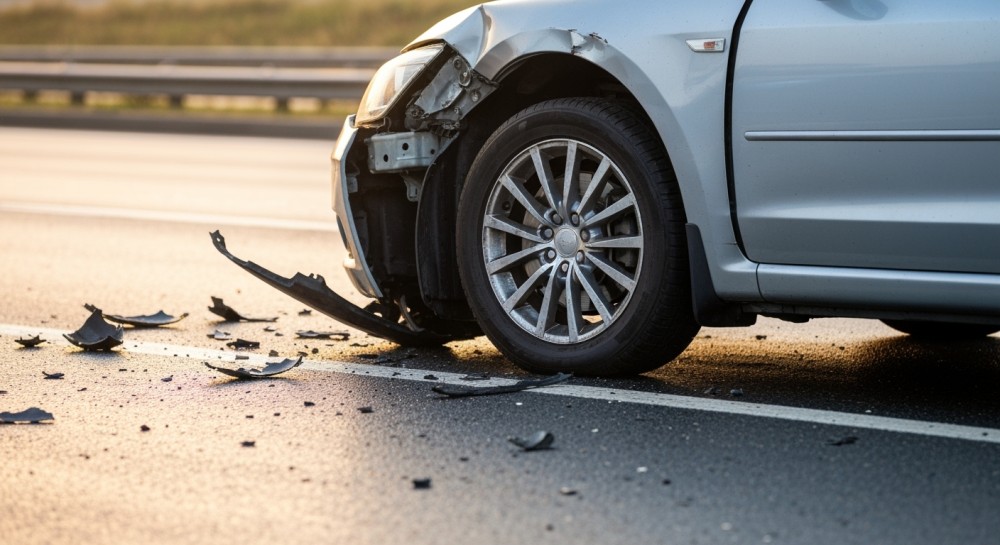 Niebezpieczne zwężenie na S3: Wypadek w Wolinie wstrząsa kierowcami