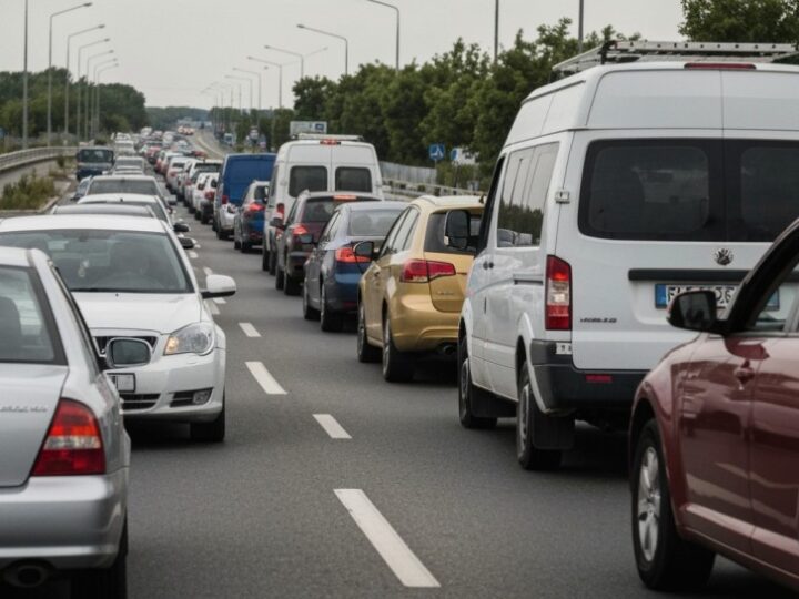 Warszów: Nocne transporty gigantów paraliżują komunikację miejską