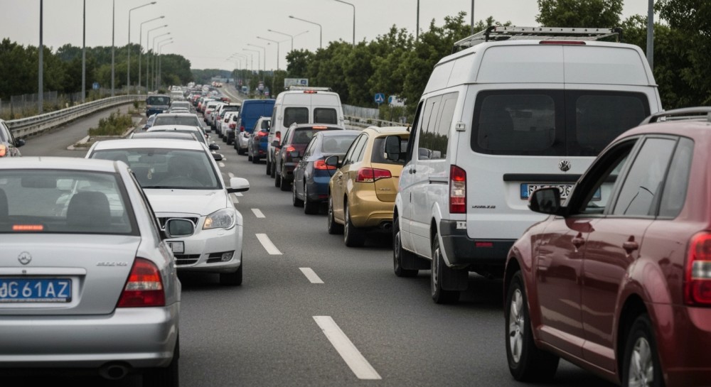 Warszów: Nocne transporty gigantów paraliżują komunikację miejską