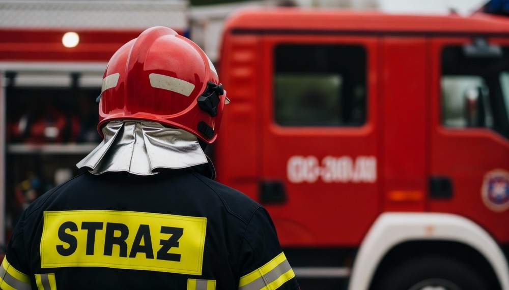 Nowe maski dla strażaków z Kamienia Pomorskiego – wsparcie od Gaz-Systemu