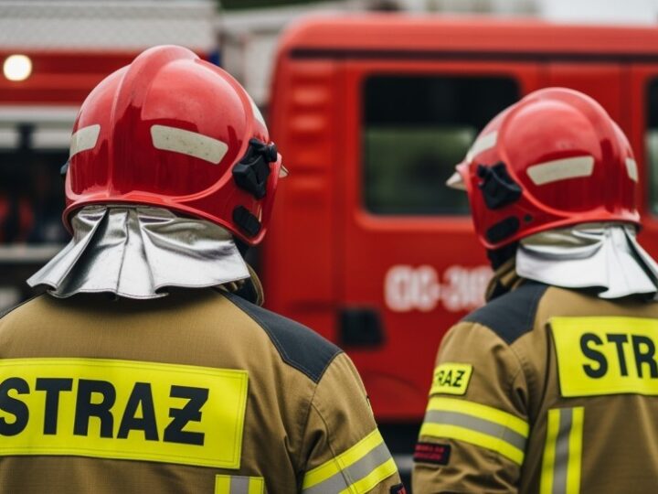 Strażacy w akcji: nocne ćwiczenia w tunelu pod Świną