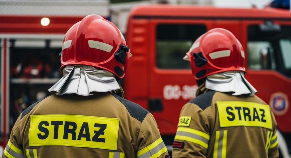 Strażacy w akcji: nocne ćwiczenia w tunelu pod Świną