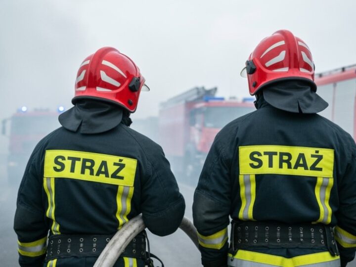 Policjanci w akcji: Bohaterska interwencja podczas pożaru w Świnoujściu
