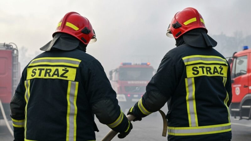 Odwaga strażaka: ratunek w szpitalu podczas pożaru