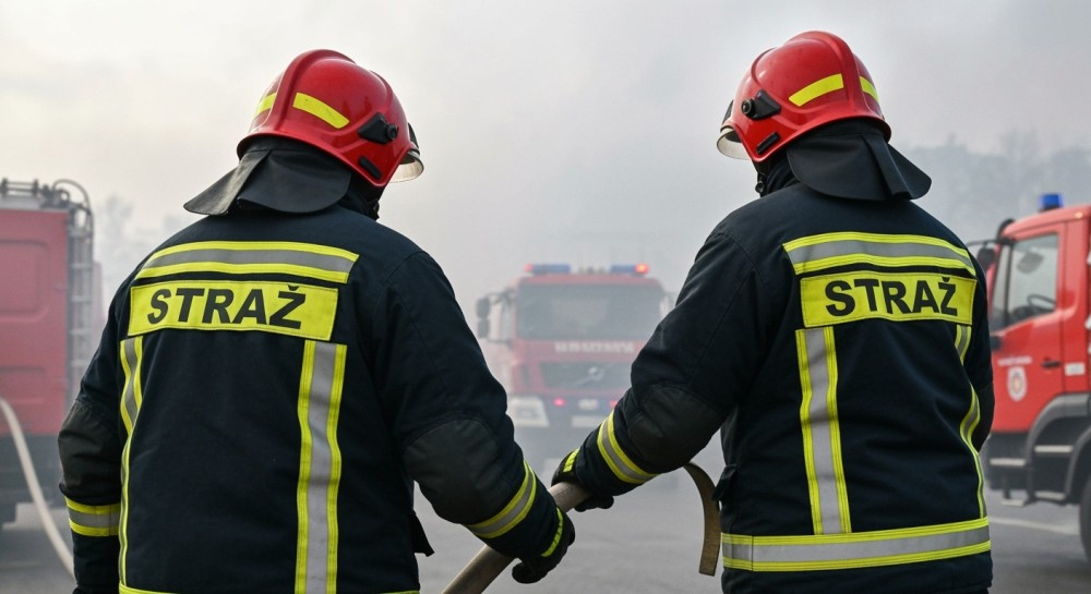 Odwaga strażaka: ratunek w szpitalu podczas pożaru