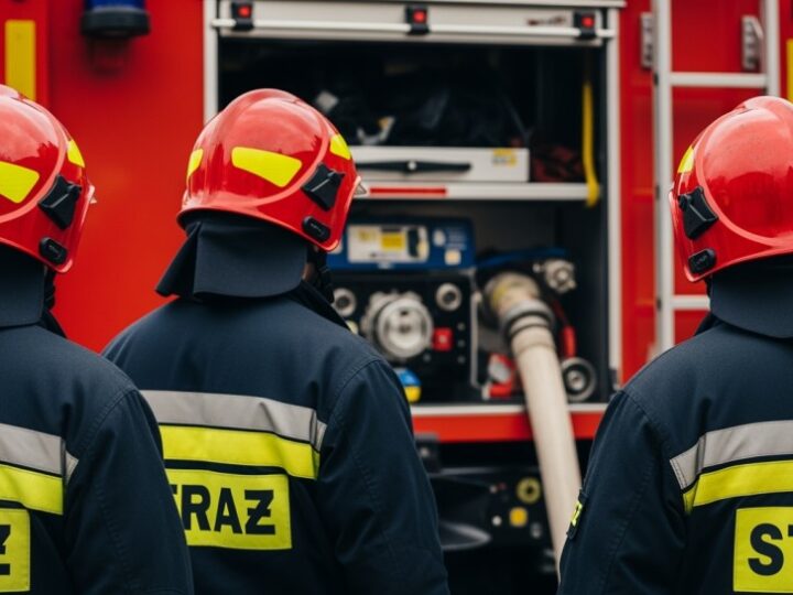 Młodzieżowa Drużyna Pożarnicza z Wolina: Szkolenie z pierwszej pomocy i budowa rot strażackich