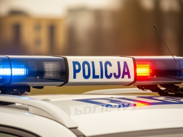 Policyjny pies Kizo sprawdzał szkołę podczas ćwiczeń ewakuacyjnych w Świnoujściu