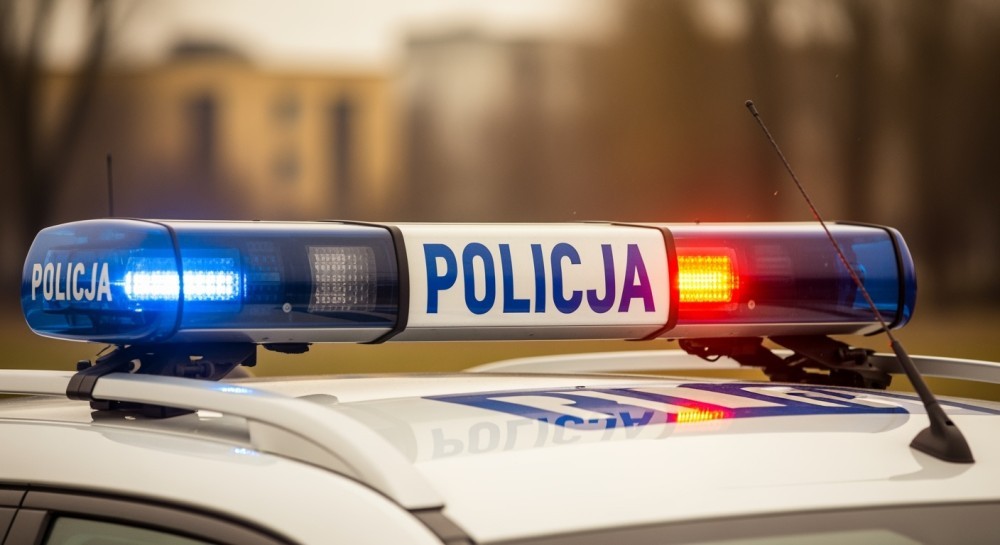 Policyjny pies Kizo sprawdzał szkołę podczas ćwiczeń ewakuacyjnych w Świnoujściu